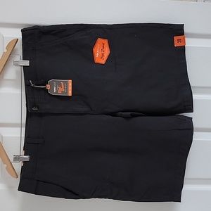 Men's Urban Pipeline Max Flex Flat Front Shorts-Pepper-New with Tags